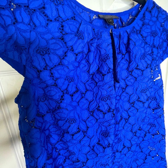 J.Crew Women's Cap Sleeve Blouse | Size 2 - Picture 4 of 6